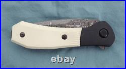 Buck Knife 590 Damascus Paradigm Ivory Micarta 2023 Limited Edition 0590IVSLE