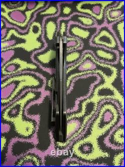 Bucknbear Shark Fin Damascus Blade Folding Knife Micarta Handle BNB3340D