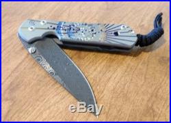 CHRIS REEVE New Small Sebenza 21 Unique Plain Edge Damascus Blade Knife/Knives