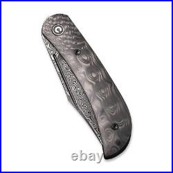 CIVIVI Appalachian Drifter 2 C19010C-DS3 Knife Damascus Steel Black Carbon Fiber