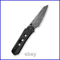 CIVIVI Knife Vision FG Superlock C22036-DS2 Black Micarta Damascus Pocket Knives