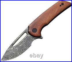 CIVIVI Knives Civc2010ds1 Odium Linerlock Damascus Ferrum Forged Folding Knife