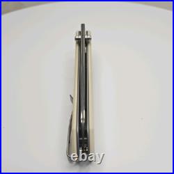 CIVIVI Vision FG Ivory G10 Pocketknife Damascus Steel Tanto Blade Manual