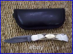 CUSTOM BUCK KNIFE 110 STAG DAMASCUS LIMITED EDITION 1 of 260 BCCI/ MINT NOS 1996