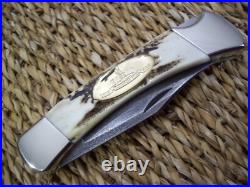 CUSTOM BUCK KNIFE 110 STAG DAMASCUS LIMITED EDITION 1 of 260 BCCI/ MINT NOS 1996
