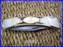 CUSTOM BUCK KNIFE 110 STAG DAMASCUS LIMITED EDITION 1 of 260 BCCI/ MINT NOS 1996