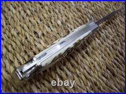 CUSTOM BUCK KNIFE 110 STAG DAMASCUS LIMITED EDITION 1 of 260 BCCI/ MINT NOS 1996