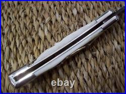 CUSTOM BUCK KNIFE 110 STAG DAMASCUS LIMITED EDITION 1 of 260 BCCI/ MINT NOS 1996