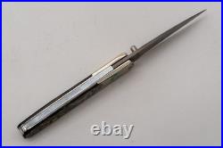 Case Cutlery 8173L DAM Slimlock Folder Knife Abalone Handle Damascus