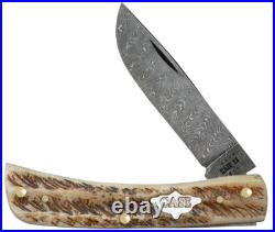 Case Damascus Sod Buster Jr Knife