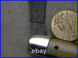 Case XX- USA- 5347 D- 5 Dot- 1995- Stag Stockman Knife- Damascus- Box
