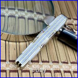 Case XX Wild Horse Custom Red Brown Jasper Damascus Swell Center Jack Knife #1/1