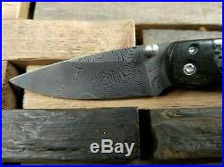 Castlegate Knives Carbon Fiber Handled Damascus Folding Knife