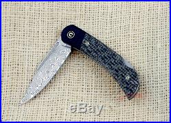 Civivi C914DS2 Rustic Gent Damascus plain blade lock back Folding Pocket Knife