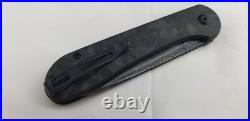 Civivi Elementum Carbon Fiber Folding Damascus Pocket Knife 2103DS3
