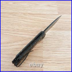 Civivi Elementum Folding Pocket Knife 3 Damascus Steel Blade Carbon Fiber Handle