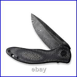 Civivi Knife Synergy 3 C20075D-DS1 Damascus Twill Carbon Fiber Pocket Knives