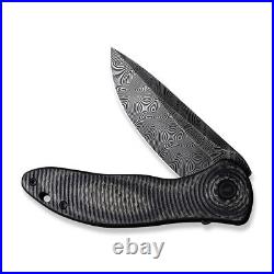 Civivi Knife Synergy 3 C20075D-DS1 Damascus & Twill Carbon Fiber Pocket Knives