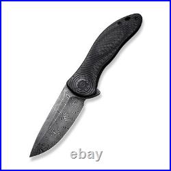 Civivi Knife Synergy 3 C20075D-DS1 Damascus Twill Carbon Fiber Pocket Knives