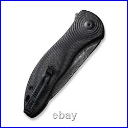 Civivi Knife Synergy 3 C20075D-DS1 Damascus Twill Carbon Fiber Pocket Knives