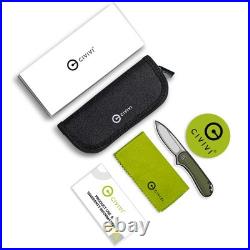 Civivi Knife Synergy 3 C20075D-DS1 Damascus Twill Carbon Fiber Pocket Knives