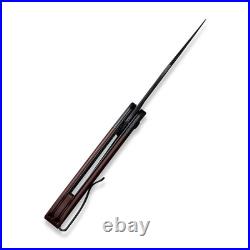 Civivi Knives Appalachian Drifter 2 C19010C-DS4 Damascus Steel Burgundy G10