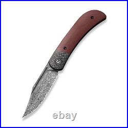 Civivi Knives Appalachian Drifter 2 C19010C-DS4 Damascus Steel Burgundy G10