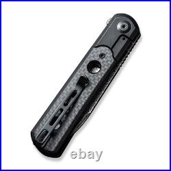 Civivi Knives Banneret C20040D-DS1 Frame Lock Damascus Carbon Fiber Pocket Knife