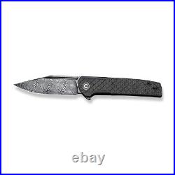 Civivi Knives Cachet C20041B-DS1 Damascus & Black Green Stainless Pocket Knife