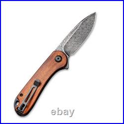 Civivi Knives Elementum Liner Lock C907DS-2 Damascus Steel Cuibourtia Wood