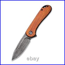 Civivi Knives Elementum Liner Lock C907DS-2 Damascus Steel Cuibourtia Wood