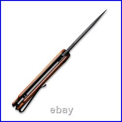 Civivi Knives Elementum Liner Lock C907DS-2 Damascus Steel Cuibourtia Wood