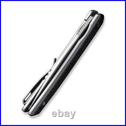 Civivi Knives Savant C20063B-DS1 Frame Lock Damascus Carbon Fiber Pocket Knife