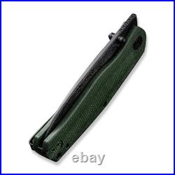 Civivi Knives Sokoke Liner Lock 22007-DS2 Green Micarta Damascus Pocket Knife