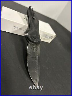 Civivi Synergy 3 Folding Knife Carbon Fiber Handles Damascus Blade C20075D-DS1