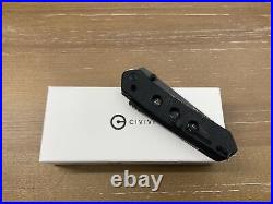 Civivi Vision FG Superlock 3.5 Damascus Black Micarta Folding Knife C22036DS2