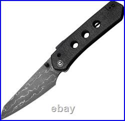 Civivi Vision FG Superlock Damascus C22036-DS2 Micarta Folding Knife