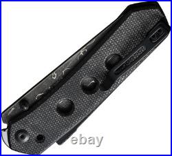 Civivi Vision FG Superlock Damascus C22036-DS2 Micarta Folding Knife