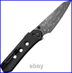 Civivi Vision FG Superlock Damascus C22036-DS2 Micarta Folding Knife
