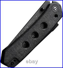 Civivi Vision FG Superlock Damascus C22036-DS2 Micarta Folding Knife