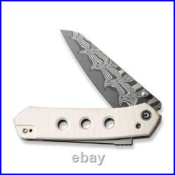 Civivi Vision FG Superlock Folding Knife 3.54 Damascus Steel Blade C22036-DS1