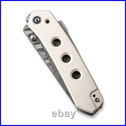Civivi Vision FG Superlock Folding Knife 3.54 Damascus Steel Blade C22036-DS1