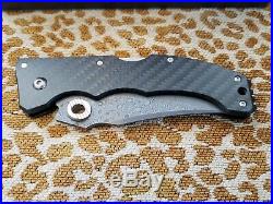 Cold Steel 63nf Night Force Folding Knife 4 Dsc Damascus Blade G/10 Cf Handle