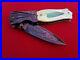 Custom-Folding-Knife-Color-Damascus-Steel-engrave-Handmade-Yellow-pearl-Green-01-ds