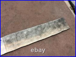 Custom, Handmade, US MADE, Damascus, Liner lock Knife. Carbon Handles. 1 of 1