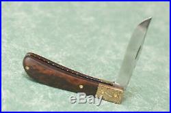 Custom J. L. Gill DAMASCUS blade Mokume bolsters Titanium liners folding knife