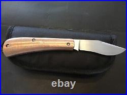 Custom Jeffery Mitchell Mokume Slipjoint Folder Folding Knife