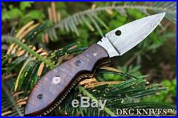 DKC-38 DIPLOMAT Damascus Folding Pocket Knife 7.5 Long, 4 Folded 4oz Pocket