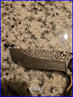 Damascus Folding Pocket Knife