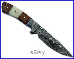Damascus Knife Hunting Folding Blade Pocket Fishing Camping Sports Outdoor army